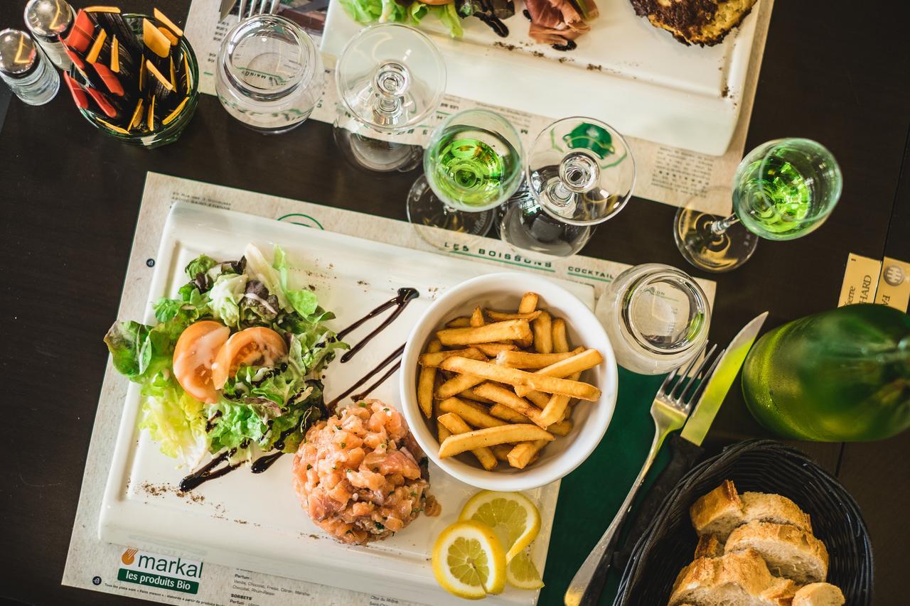Hotel Bar Restaurant Le Chaudron Vert 생테티엔 외부 사진