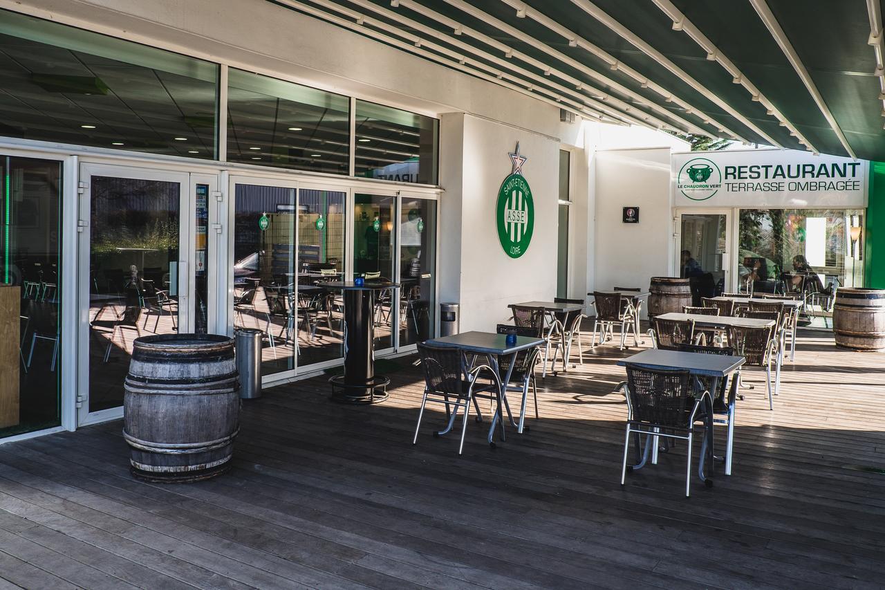 Hotel Bar Restaurant Le Chaudron Vert 생테티엔 외부 사진
