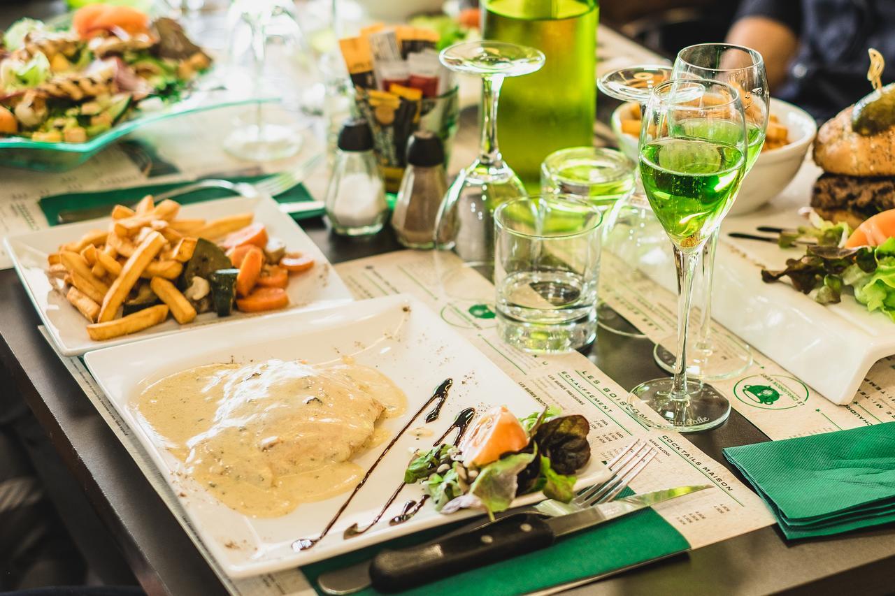 Hotel Bar Restaurant Le Chaudron Vert 생테티엔 외부 사진