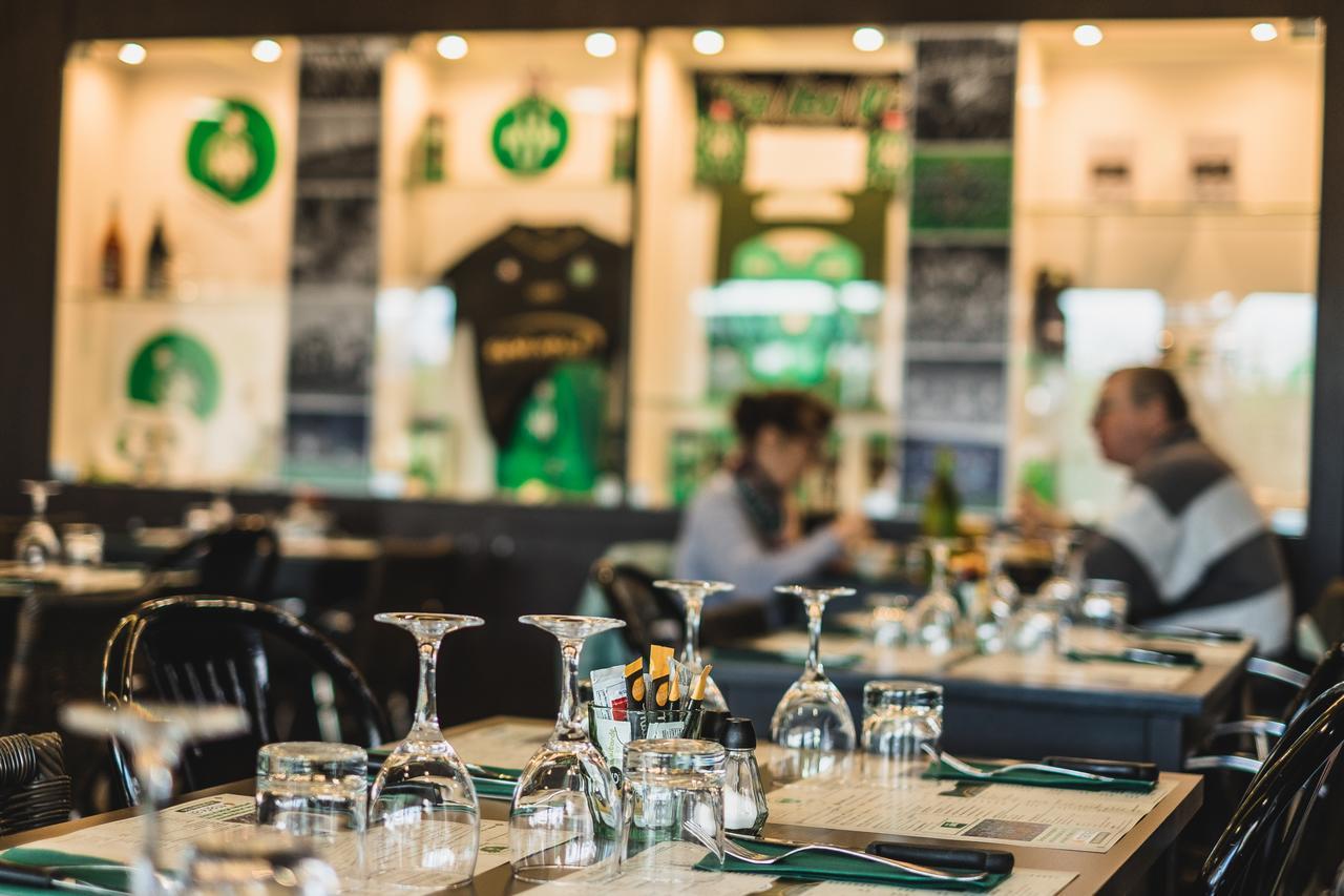 Hotel Bar Restaurant Le Chaudron Vert 생테티엔 외부 사진