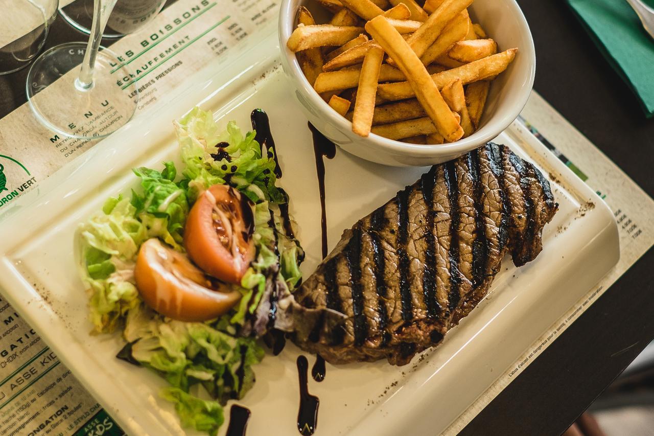 Hotel Bar Restaurant Le Chaudron Vert 생테티엔 외부 사진
